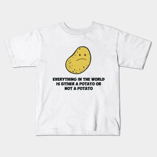 Potato - Think about it Kids T-Shirt